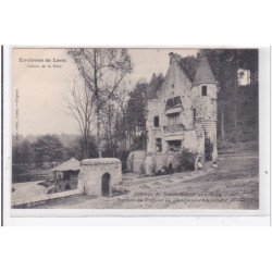 LAON : abbaye de st-nicolas-aux-bois, ruines de pignon de l'ancienne abbatiale - très bon état