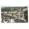 JOSSELIN: le pont sainte-croix vue aérienne 10x15 - très bon état