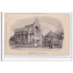 LONGPONT : ruines de l'abbaye - tres bon etat