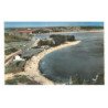 CARNAC-PLAGE: plage de baumer et route touristique vers la trinité-sur-mer vue aérienne 10x15 - très bon état