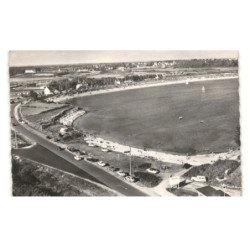 CARNAC-PLAGE: plage de baumer vue aérienne 10x15 - très bon état