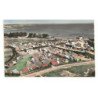 CARNAC-PLAGE: camping de baumer ensemble du camp et de la plage vue aérienne 10x15 - très bon état