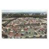 CARNAC-PLAGE: camping des menhirs panorama depuis le fond du camp vue aérienne 10x15 - très bon état