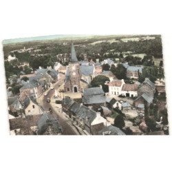 CAMPENEAC: vue générale vue aérienne 10x15 - très bon état