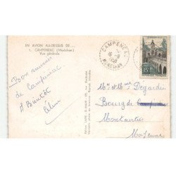 CAMPENEAC: vue générale vue aérienne 10x15 - très bon état