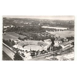 CERET: les arènes vue aérienne 10X15 - très bon état