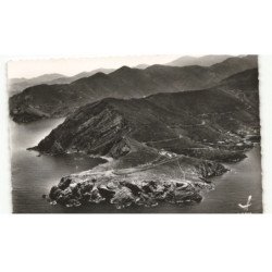 CERBERE: route d'espagne et début de la costa brava vue aérienne 10X15 - très bon état