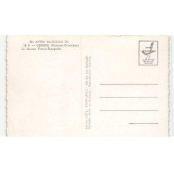 CERBERE: la douane franco-espagnole vue aérienne 10X15 - état
