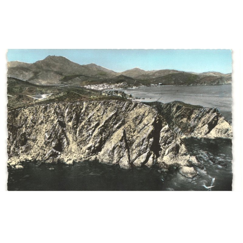 CERBERE: le cap cerbère vue aérienne 10X15 - très bon état