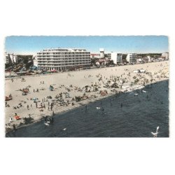 LE CANET-PLAGE: la plage vue aérienne 10X15 - état