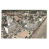 CANET-PLAGE: place de la méditerranée vue aérienne 10X15 - très bon état