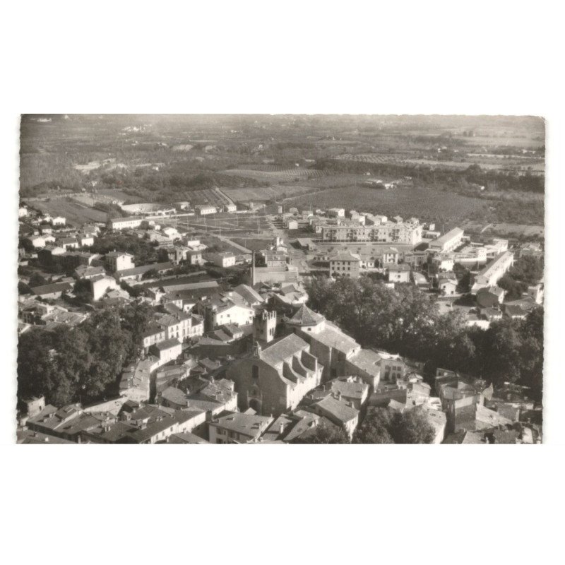 CERET: vue générale vue aérienne 10X15 - très bon état