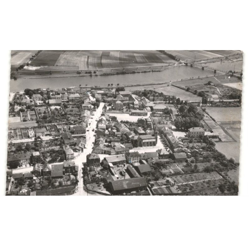 UCKANGE: vue générale vue aérienne 10X15 - état