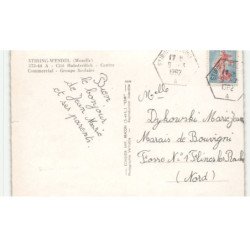 STIRING-WENDEL: cité habsterdick, centre commercial, groupe scolaire vue aérienne 10X15 - très bon état