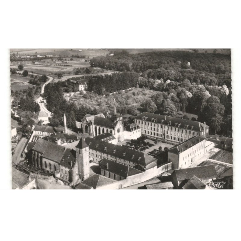 SAINT-JEAN-de-BASSEL: maison-mère des soeurs de la divine providence vue aérienne 10X15 - très bon état