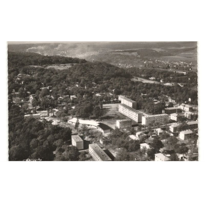 SEREMANGE-ERZANGE: saint-nicolas-en-forêt vue aérienne 10X15 - très bon état