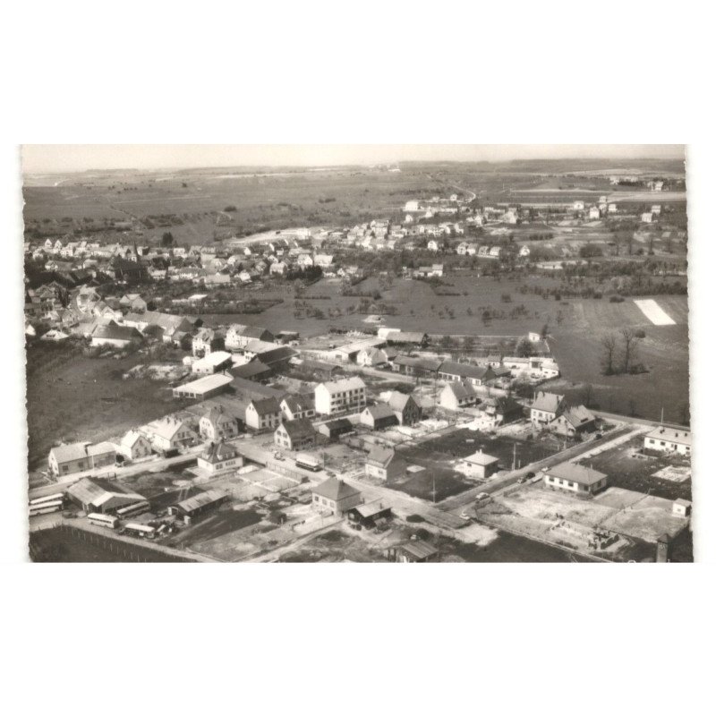 ROHRBACH-les-BITCHES: vue panoramique vue aérienne 10X15 - très bon état