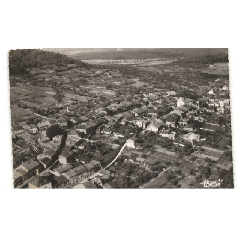 MARANGE-SILVANGE: vue panoramique vue aérienne 10x15 - très bon état