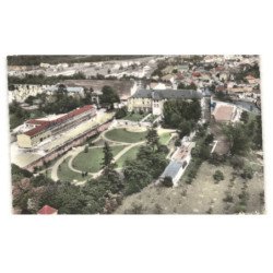 LONGEVILLE: la maison de repos et de convalescence notre-dame de la paix vue aérienne 10x15 - très bon état
