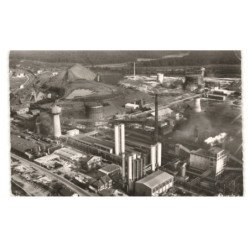 L'HOPITAL - CARLING: l'usine à benzol vue aérienne 10x15 - très bon état