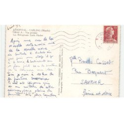 L'HOPITAL - CARLING: les réfrigérants Emile Huchet vue aérienne 10x15 - état
