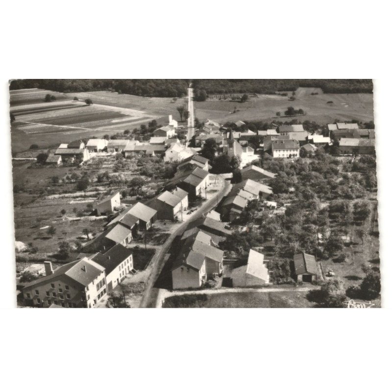 HIRSCHNAUMEN: vue générale vue aérienne 10x15 - très bon état
