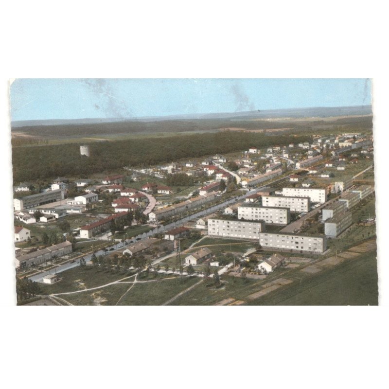 GUENANGE: vue générale vue aérienne 10x15 - très bon état