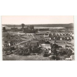 FOLSCHVILLER: le château de furst et la mine vue aérienne 10x15 - très bon état