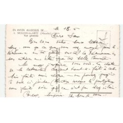 MOULINS-les-METZ: vue générale vue aérienne 10X15 - très bon état