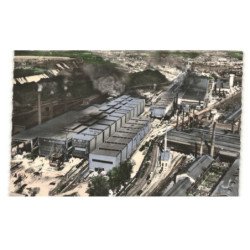 SEREMANGE-ERZANGE: les usines sollac vue aérienne 10X15 - très bon état
