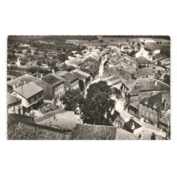 MARANGE: vue panoramique vue aérienne 10X15 - très bon état (timbre arraché)