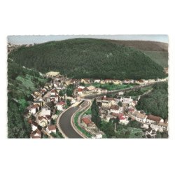 LUTZELBOURG: vue générale vue aérienne 10X15 - très bon état