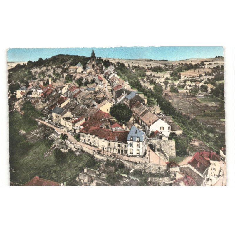 HOMBOURG-HAUT: le vieux hombourg vue aérienne 10X15 - très bon état