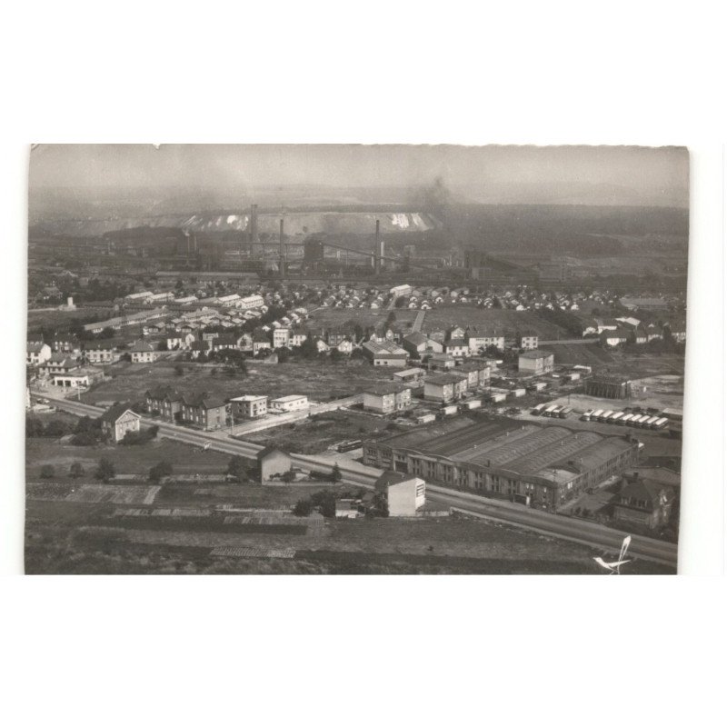 FLORANGE: route de longwy vue aérienne 10X15 - très bon état
