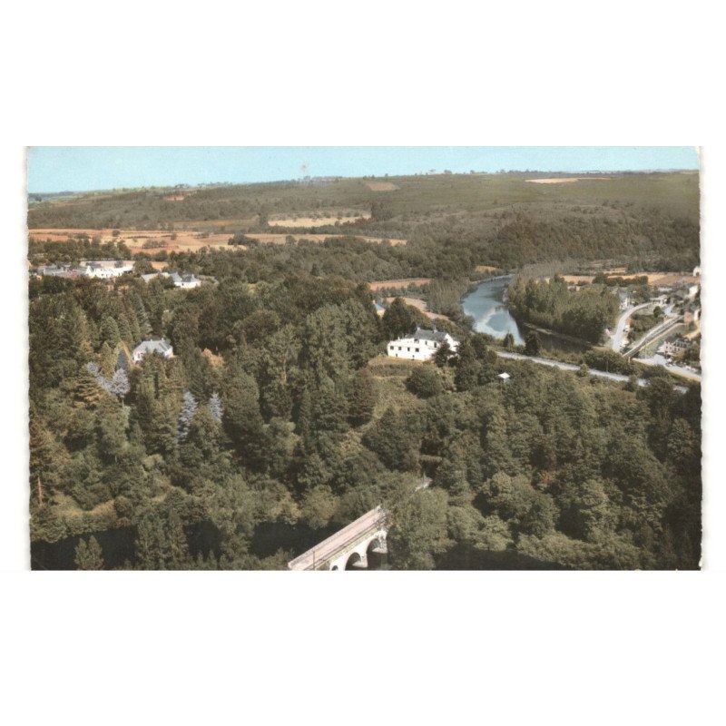 SAINT-NICOLAS-les-EAUX: les bords du blavet vue aérienne 10X15 - très bon état