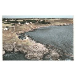 SAINT-CHARLES-de-RHUYS: vue générale de la côte vue aérienne 10X15 - très bon état