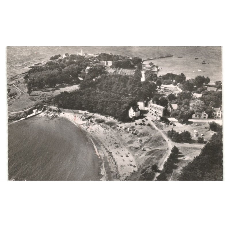 PORT-NAVALO: la plage vue aérienne 10X15 - très bon état