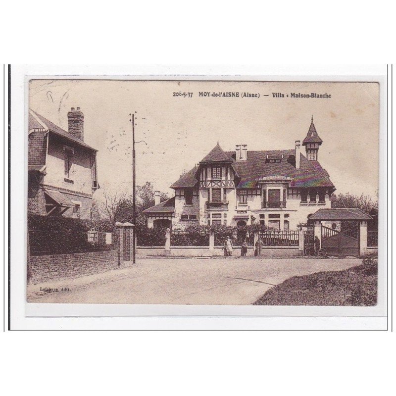 MOY-de-L'AISNE : villa """"maison blanche"""" - etat