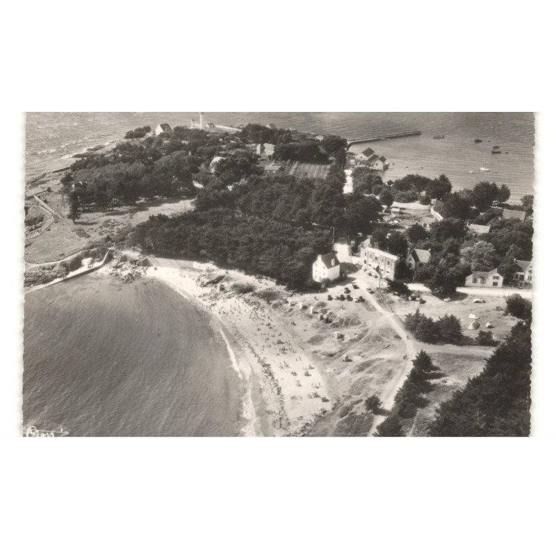 PORT-NAVALO: la plage vue aérienne 10X15 - très bon état