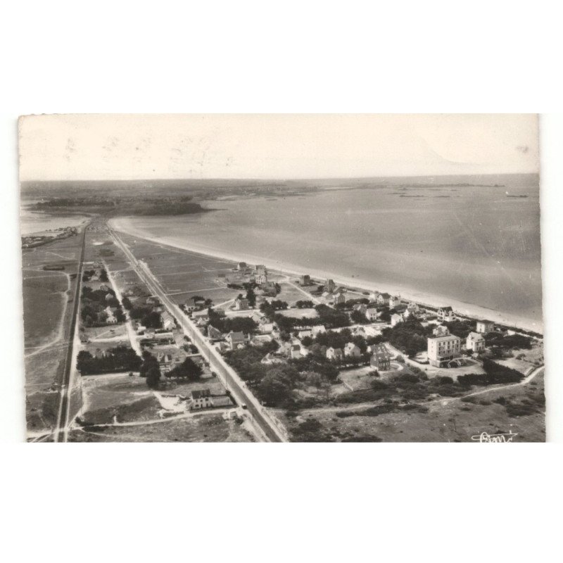 PENTHIEVRE: vue générale vers quiberon vue aérienne 10X15 - très bon état