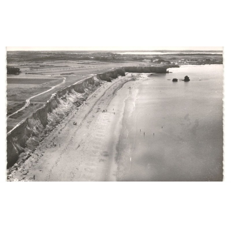 PENESTIN: plage de la mine d'or vue aérienne 10X15 - très bon état