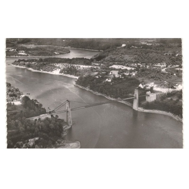 LORIENT: pont du bonhomme vue aérienne 10X15 - très bon état