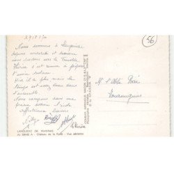 LANGUIDIC: château de la forêt vue aérienne 10X15 - très bon état