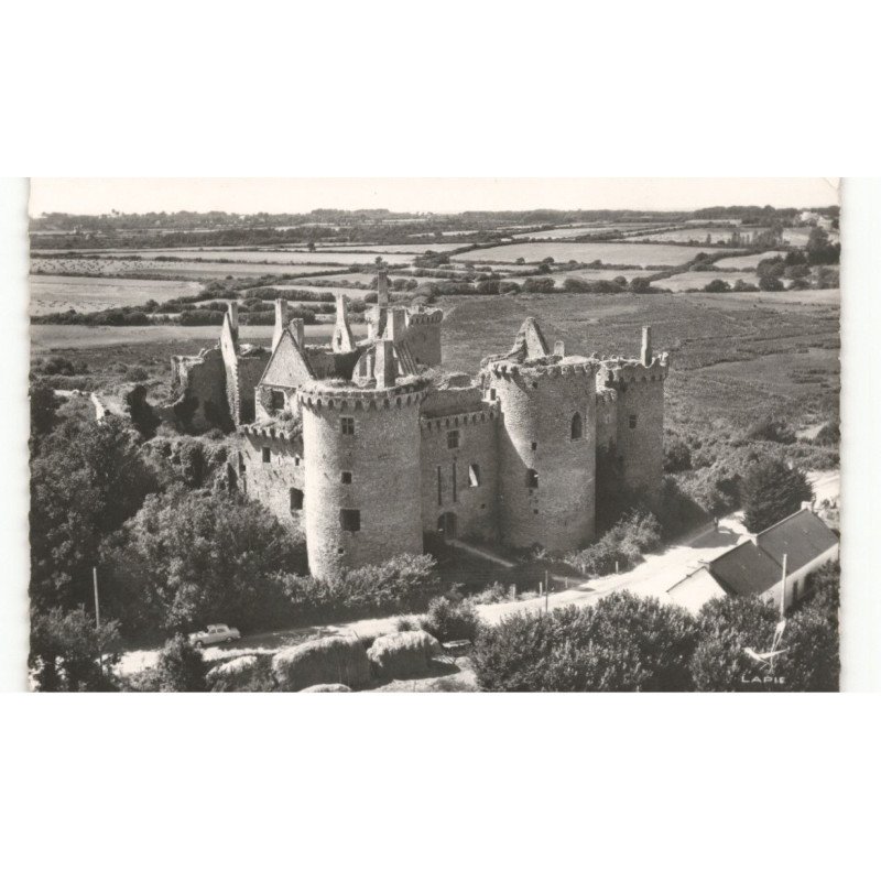 SUSCINIO: château vue aérienne 10X15 - très bon état