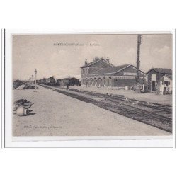 MONTESCOURT : la gare - tres bon etat