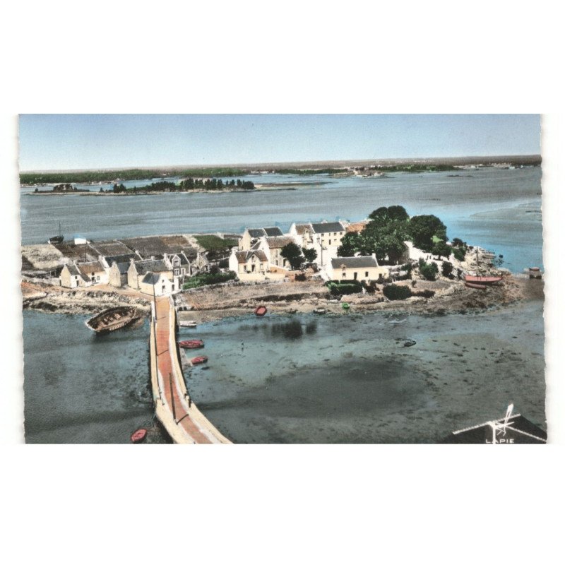 SAINT-CADO: vue aérienne 10X15 - très bon état