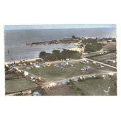 PRESQU'ILE DE RHUYS: camping et port vue aérienne 10X15 - très bon état