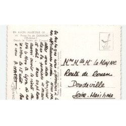 PRESQU'ILE DE QUIBERON: depuis la pointe de conguel vue aérienne 10X15 - très bon état