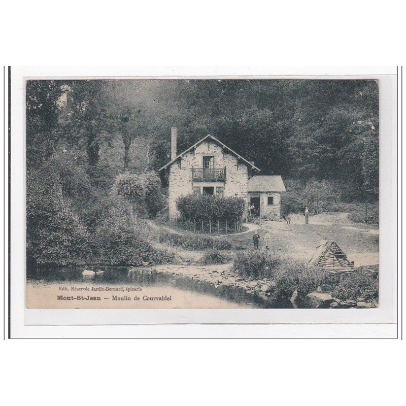 MONT-SAINT-JEAN : moulin de conrvaldel - tres bon etat