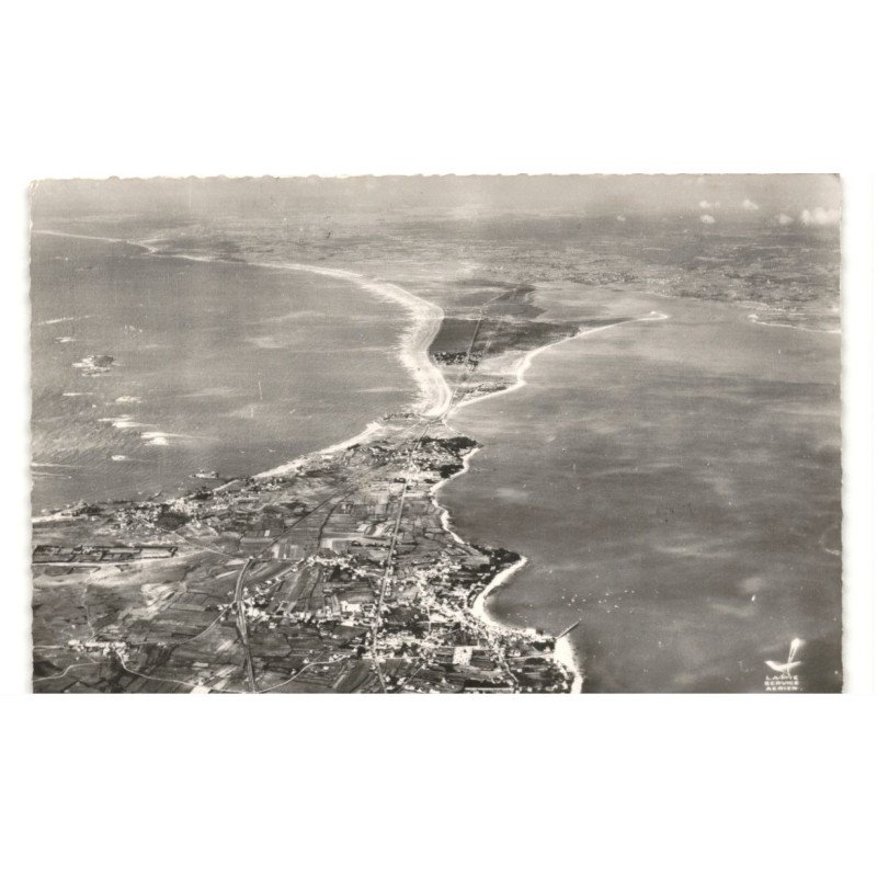 PRESQU'ILE DE QUIBERON: l'entre deux mers vue aérienne 10X15 - très bon état